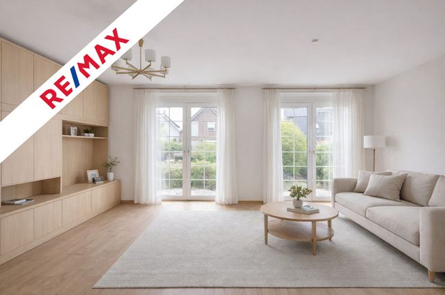 Wohnbereich Fotomontage 