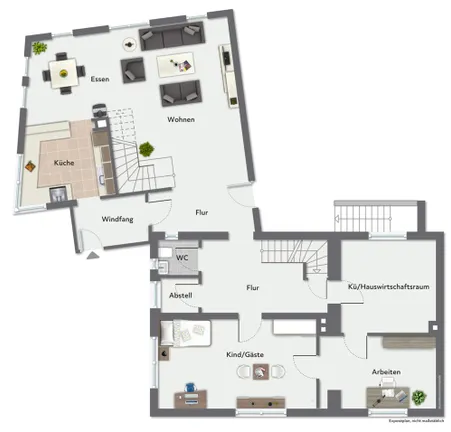 Grundriss Erdgeschoss