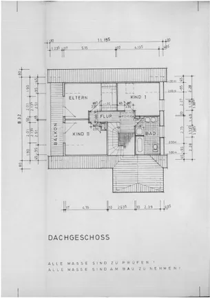 Grundriss Dachgeschoss