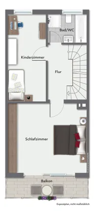 Grundriss Obergeschoss