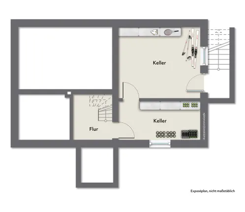 Grundriss Keller