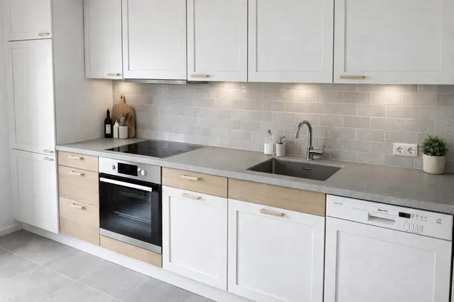 Küche - So könnte es aussehen - Bild mit KI erstellt