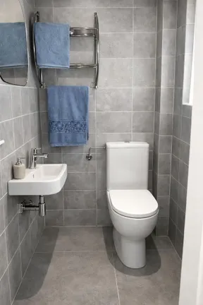 WC - So könnte es aussehen - Bild mit KI erstellt