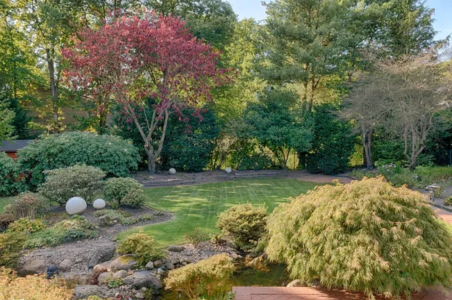 Angelegter Garten