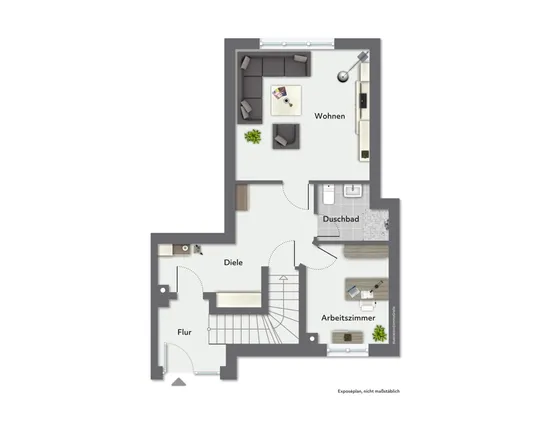 Grundriss Erdgeschoss