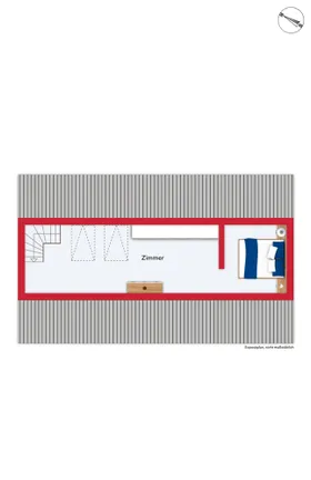 Grundriss Spitzboden