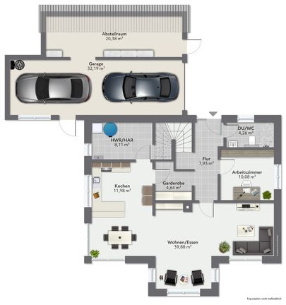 Grundriss Erdgeschoss 