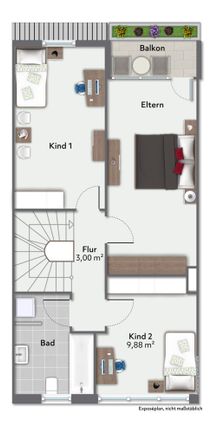 Grundriss Dachgeschoss