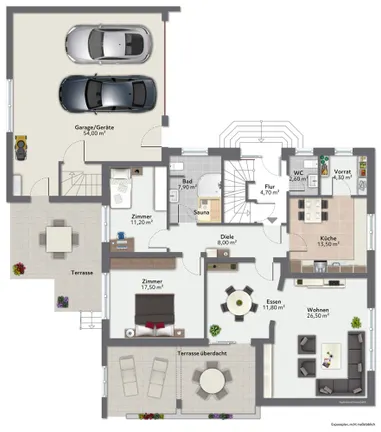 Grundriss Erdgeschoss