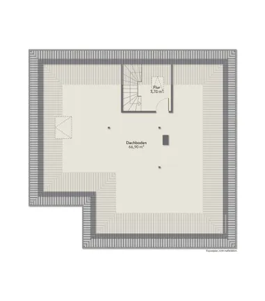 Grundriss Dachgeschoss 