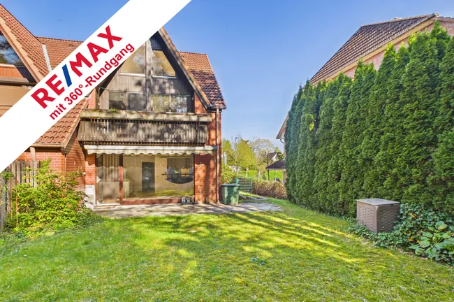 Rückansicht Haus