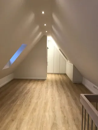 Schlafen im Obergeschoss