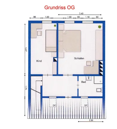 Grundriss OG