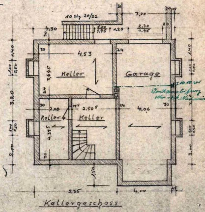 Grundriss Kellergeschoss