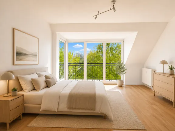 Einrichtungsbeispiel Schlafzimmer