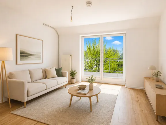 Einrichtungsbeispiel Wohnzimmer