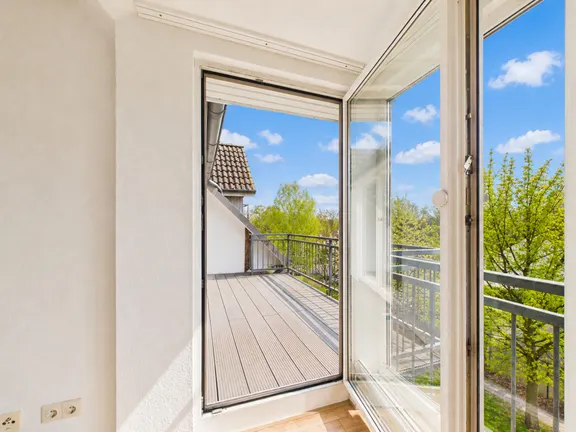 Zugang Loggia vom Wohnzimmer