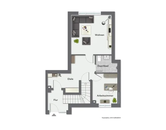 Grundriss Erdgeschoss