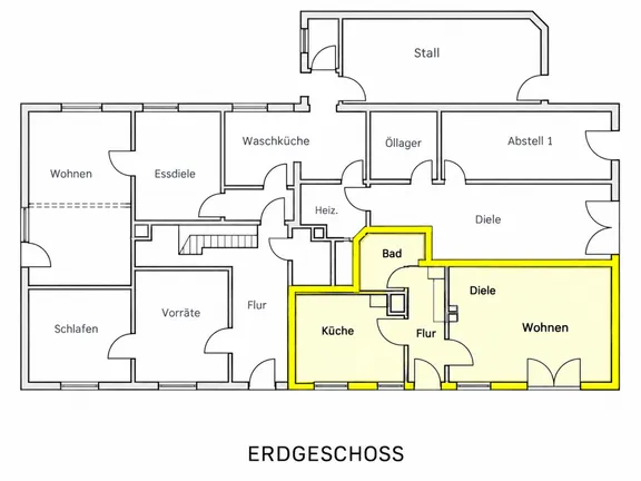 Grundriss EG