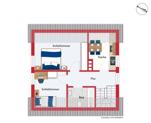 Grundriss Dachgeschoss
