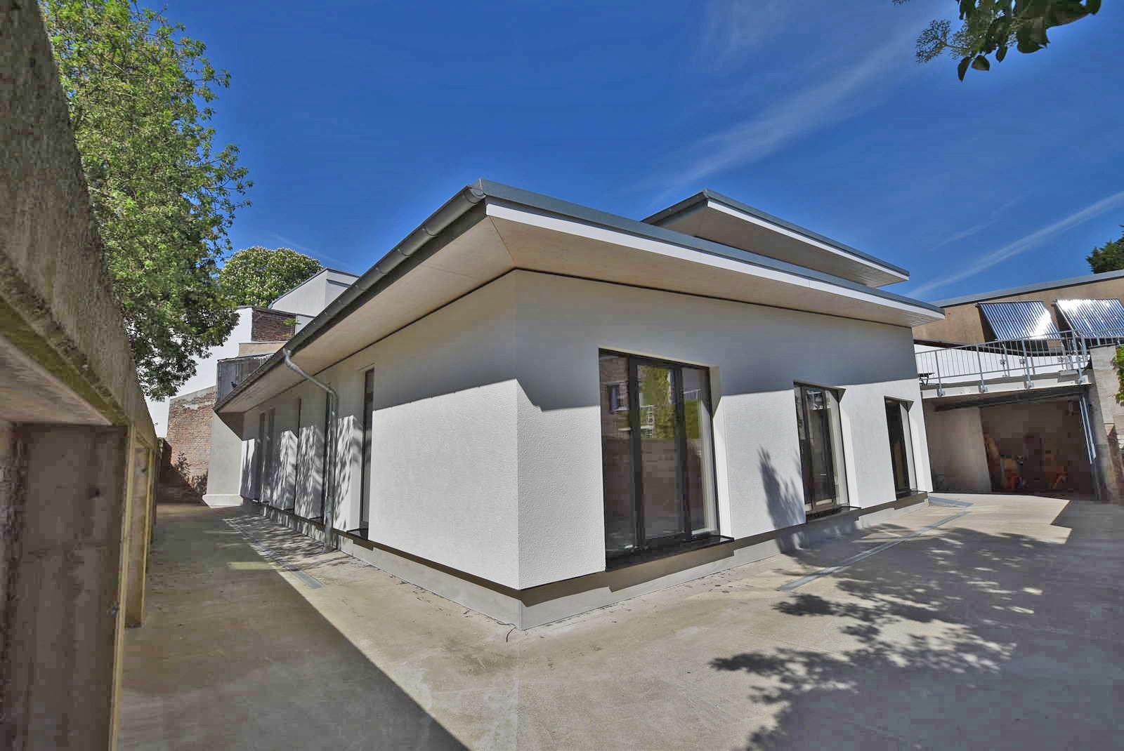 Seitenansicht Wohnhaus