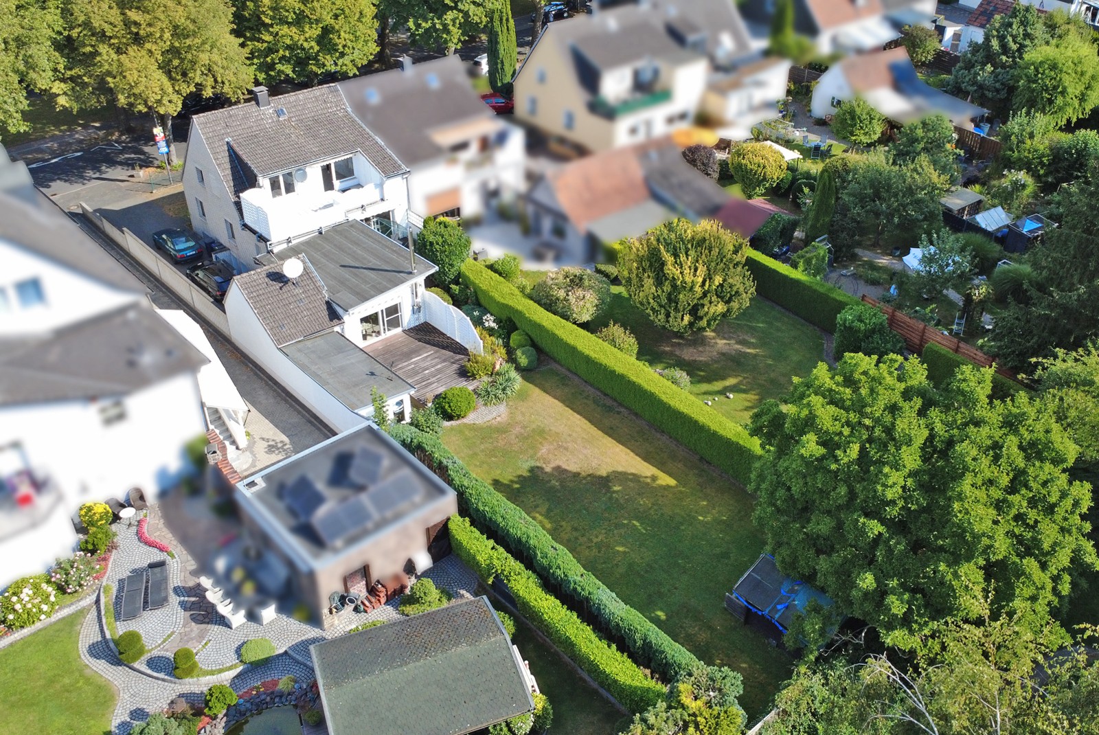 Luftbild Gartenansicht