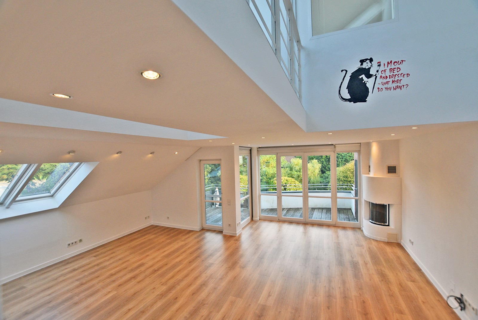 Wohnen/Essen mit Kamin