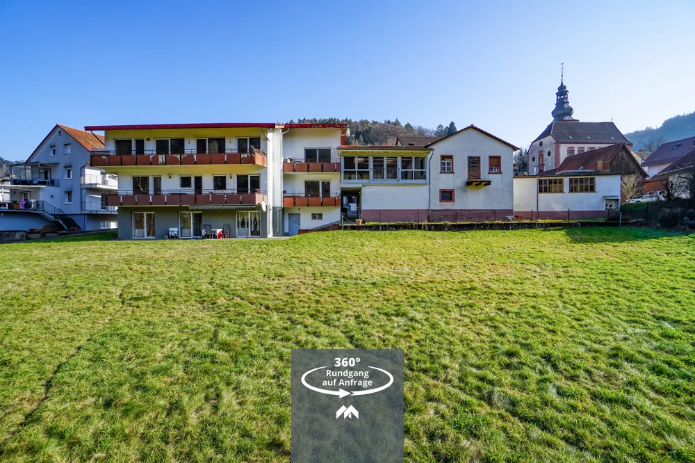 Ensembleansicht von Westen