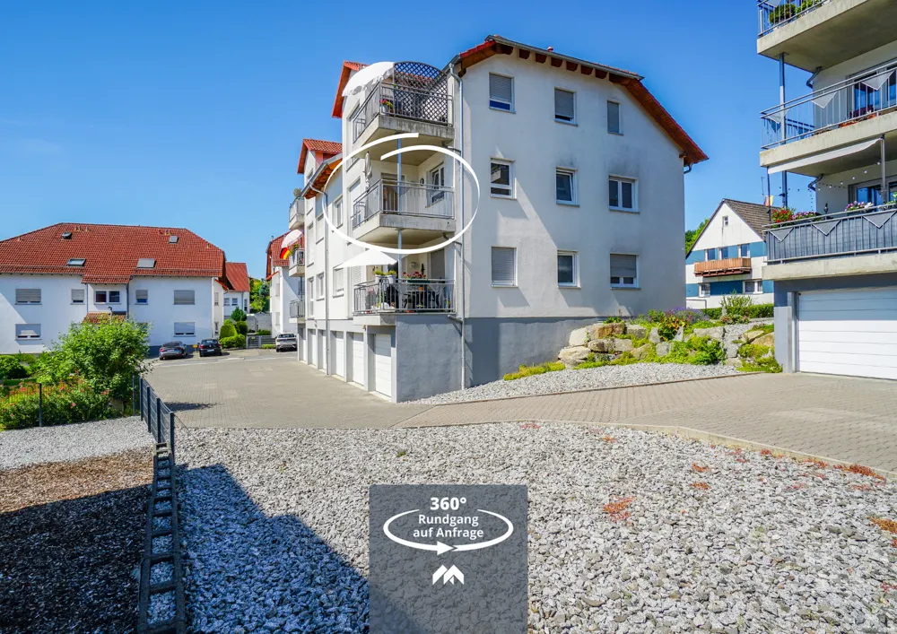 Gepflegte Eigentumswohnung in Rimbach mit Aufzug, Garage und Stellplatz