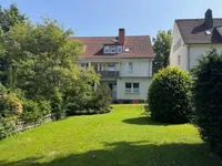 Rückansicht mit Gartenanteil