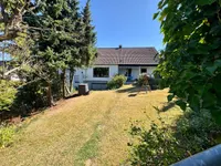 Rückansicht Garten