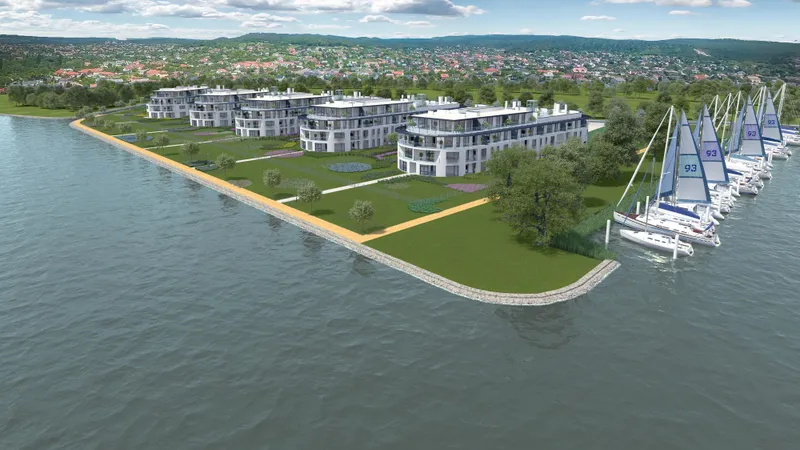 Neubau LuxusEigentumswohnung, Ferienwohnung in Keszthely bei Heviz