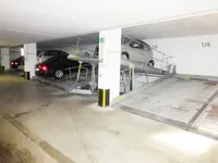 Tiefgarage mit Duplexparkern