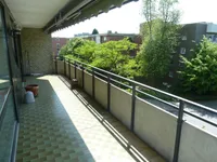 Sehr großer Balkon