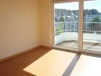 Schlafzimmer mit Balkon