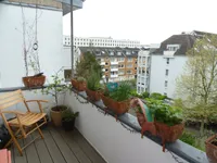 Balkon zur Rückseite