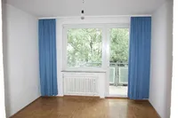 Schlafzimmer mit Balkon