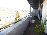 Balkon nach hinten (Westen)