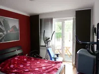 Schlafzimmer mit Balkon