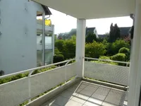 Überdachter Balkon