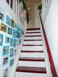 Treppe zur Galerie