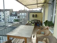 Balkon zur Rückseite