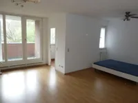 Wohn- Schlafzimmer mit Balkon