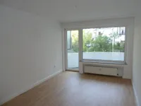 Schlafzimmer mit Balkon