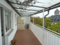 Sehr großer Balkon!