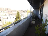 Balkon nach hinten (Westen)