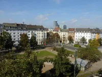 Blick aus dem Wohnzimmer