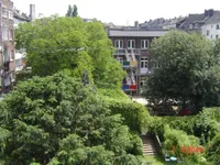 Blick vom Balkon