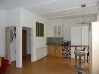 Studiowohnung mit Blick zur Küchenzeile