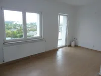 Groooße Küche mit Balkon